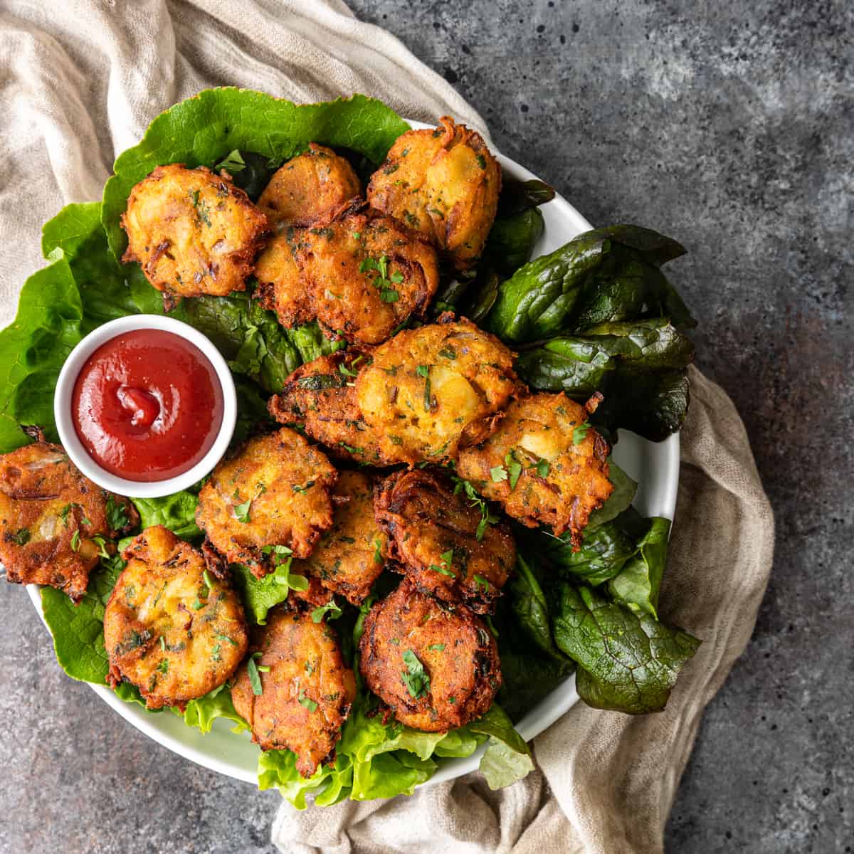 Potato Pakora square